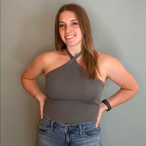 Halter Tie Crop Top